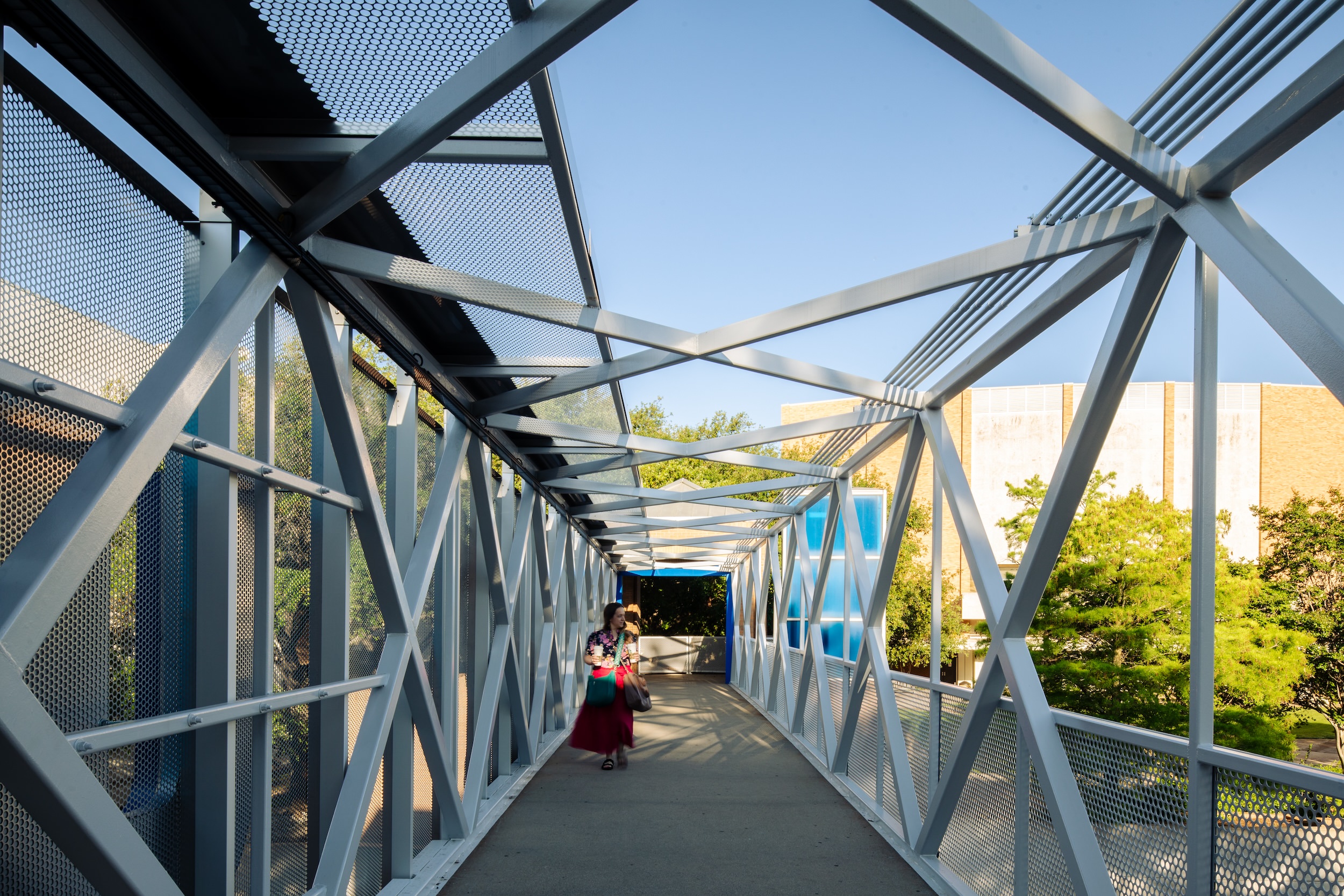 UT Arlington Cooper Street Bridge