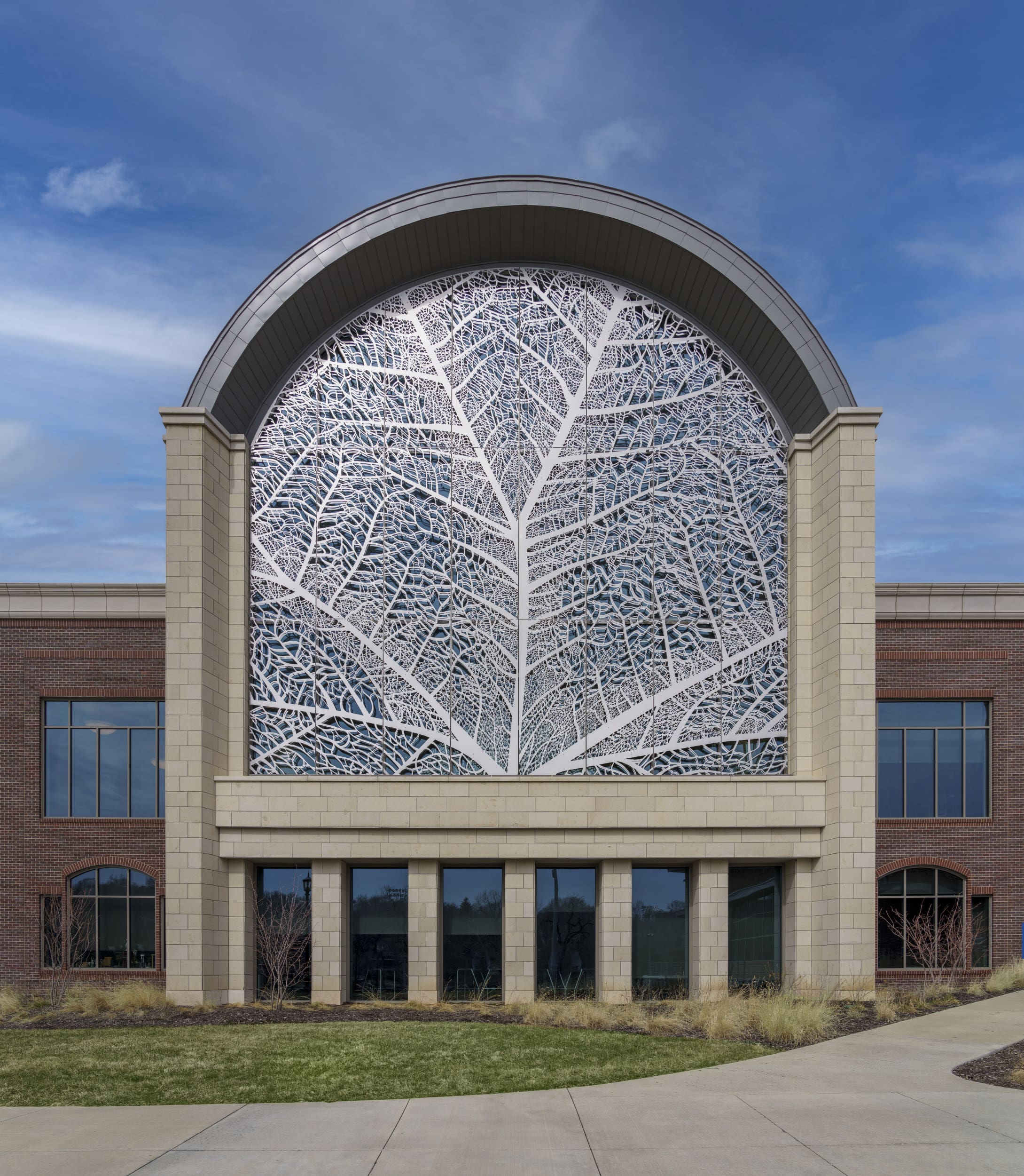 Exterior view of the Jan Hendrix installation.