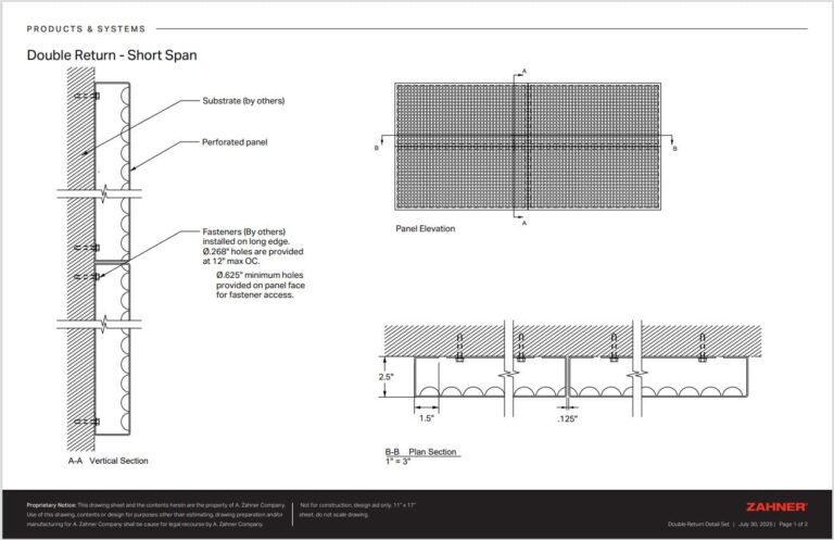 Double Return Detail Set