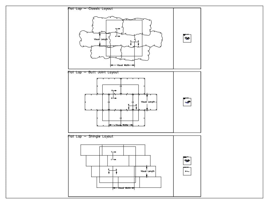 Flat Lap Panel Details – DWG