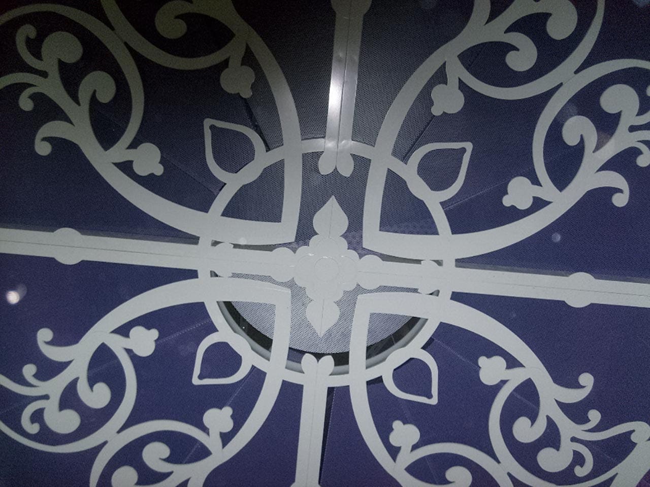 Interior ceiling detail