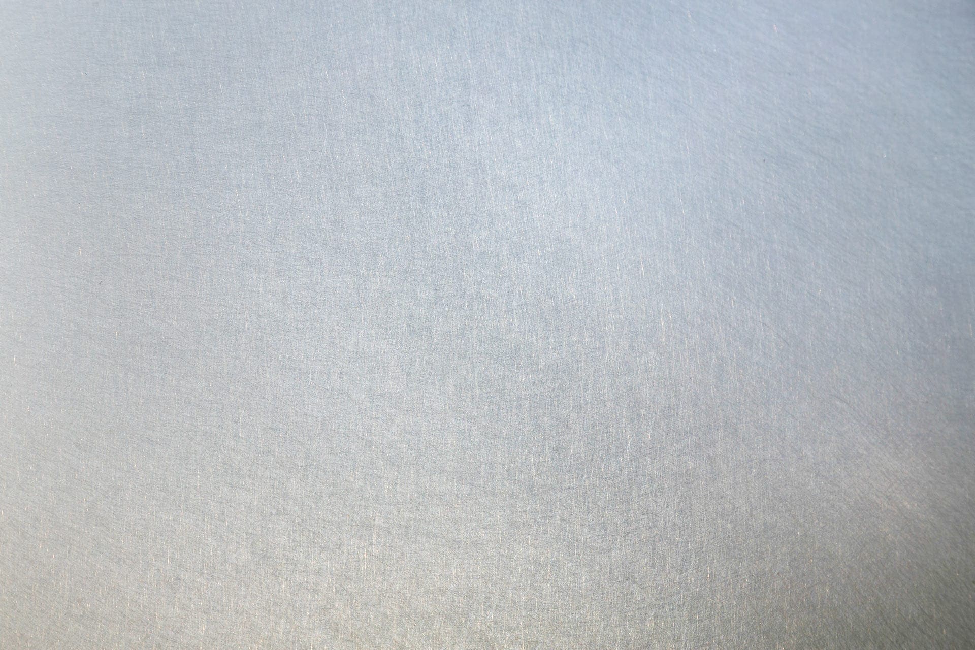 Detail of the Angel Hair stainless steel surface on the Fisher Center at Bard College.