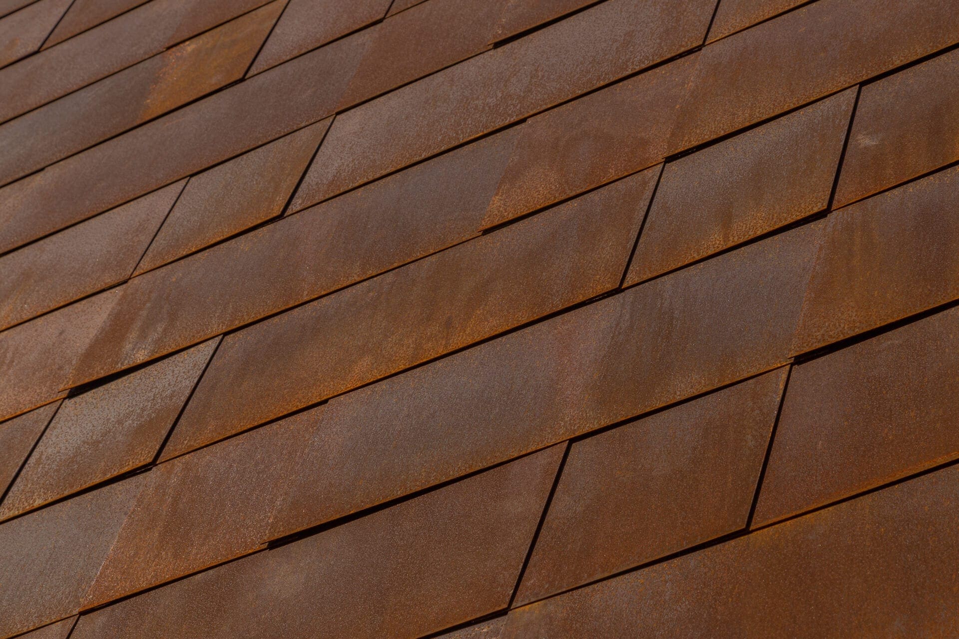 Brown University Applied Math Building, clad in Zahner Solanum Weathering Steel.