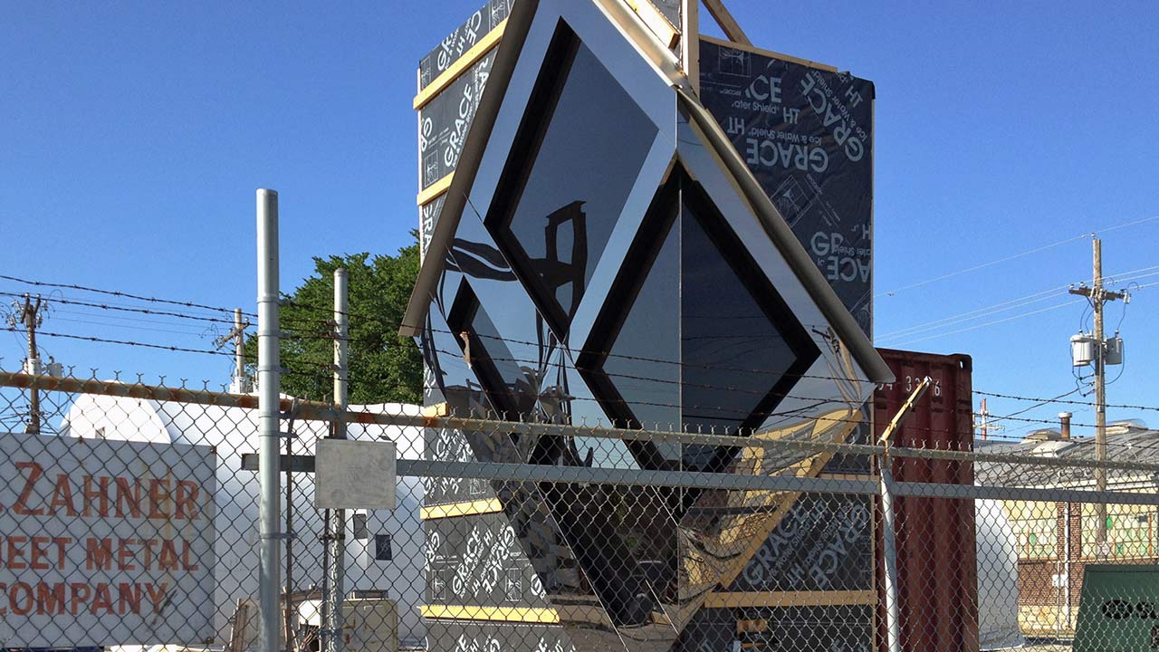 The Burberry mockup at Zahner in Kansas City.