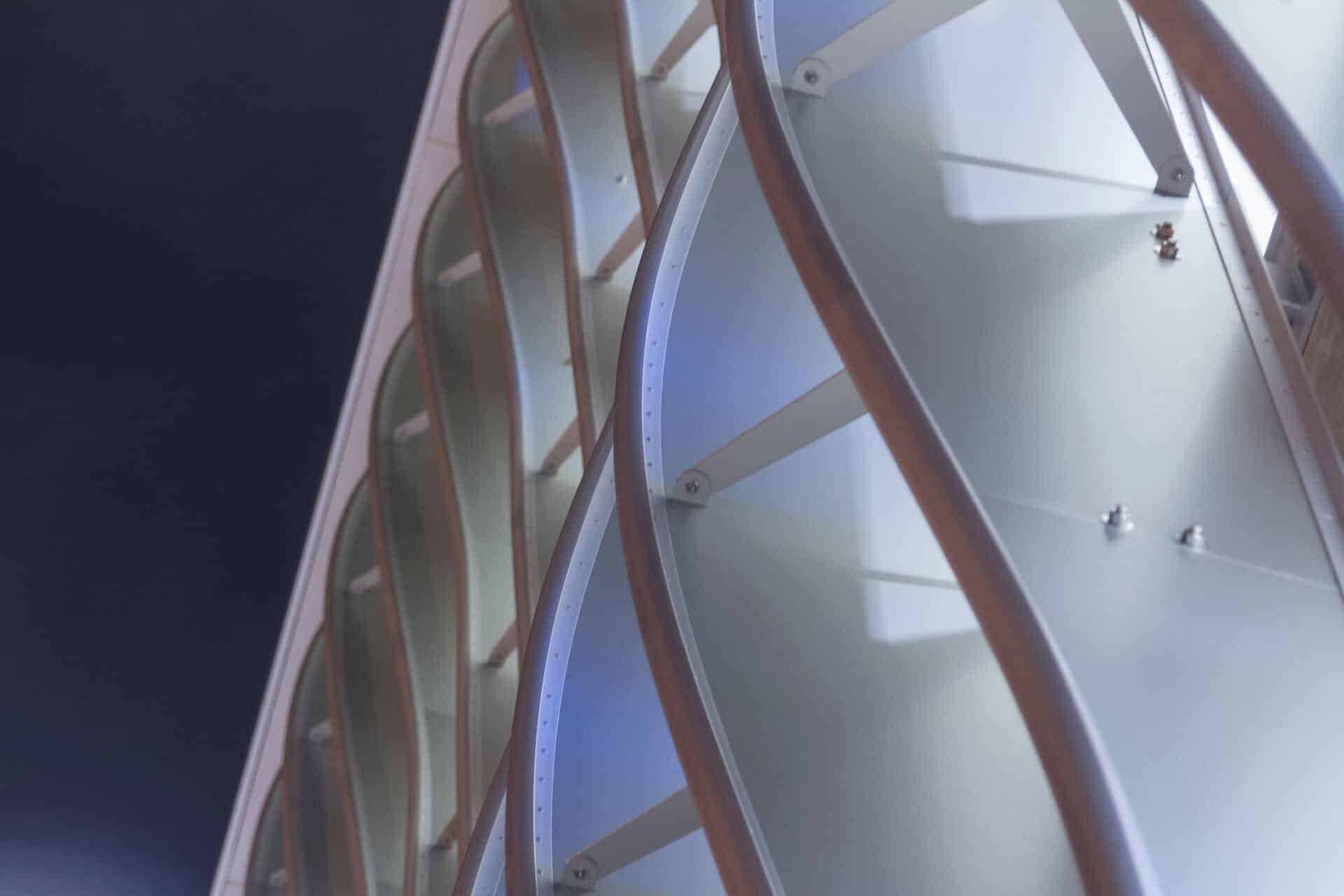 Cedar Kettner Parking Structure in San Diego, California.