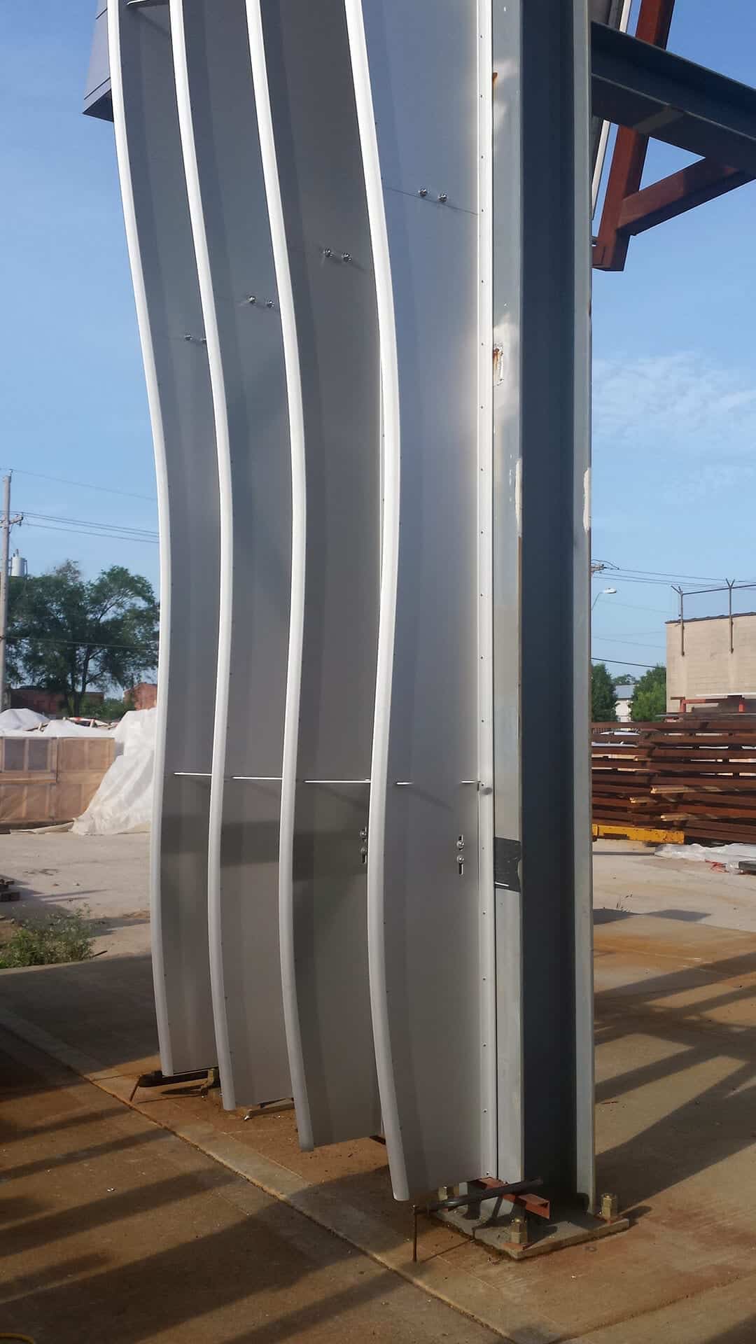 Mockup for Cedar Kettner Parking Structure.