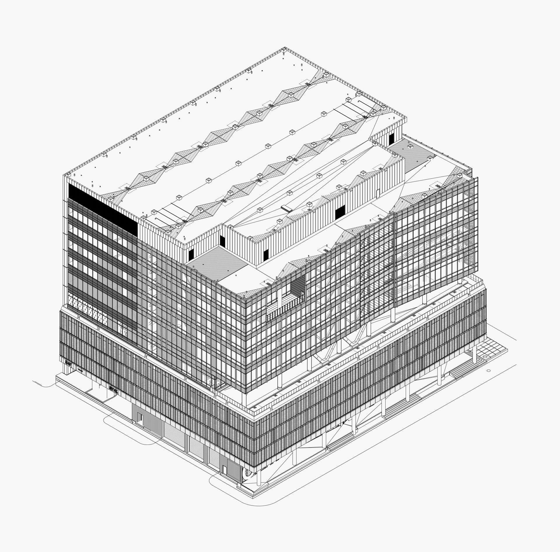 Diagram of the Children's Hospital Richmond.