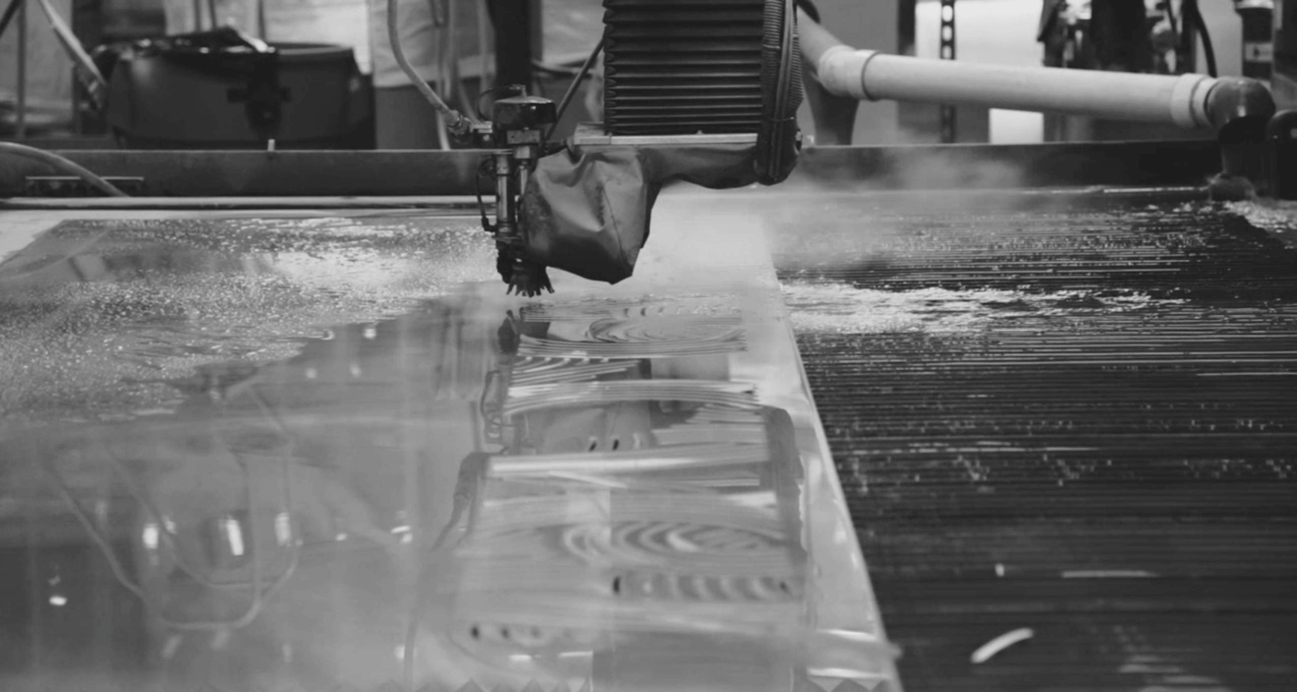 Fabrication in the Zahner shop for the Young+Dring planters