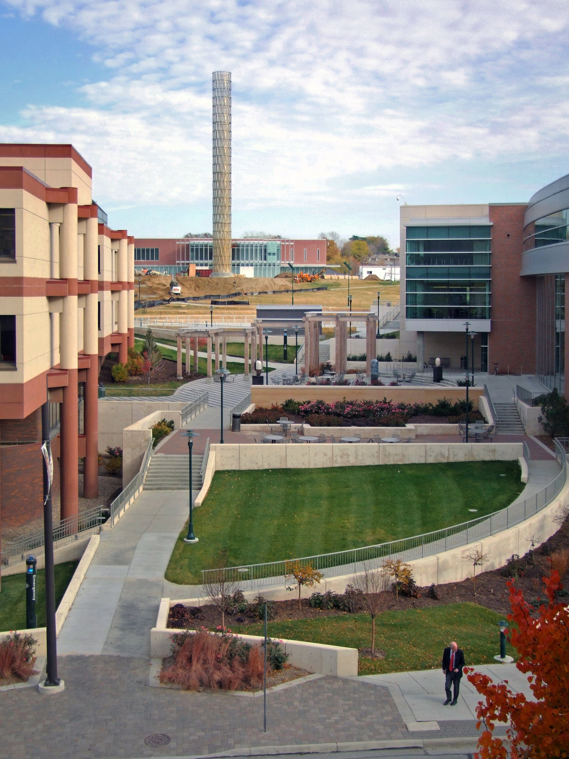 The completed Hope Tower at UNMC.