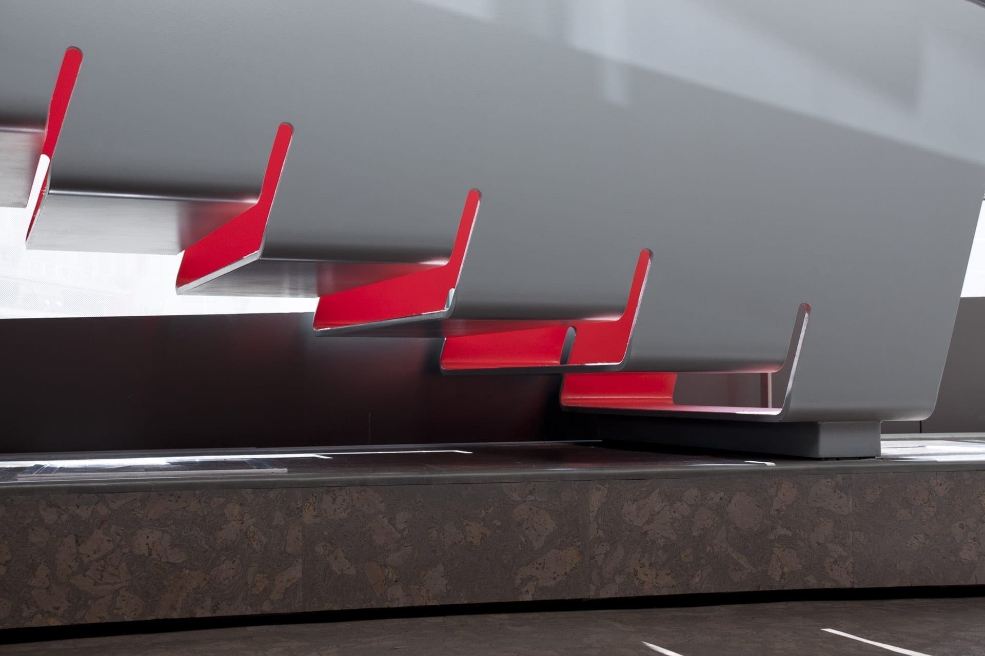 Juilliard Staircase designed by Diller Scofidio+ Renfro.