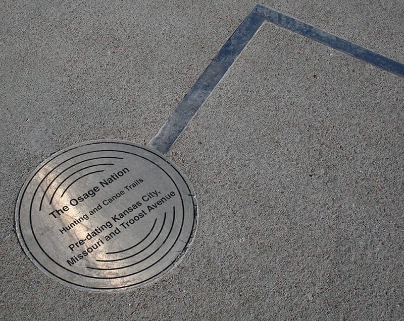 Metal fabricated landscape design for the Catalyst sculpture in Kansas City.