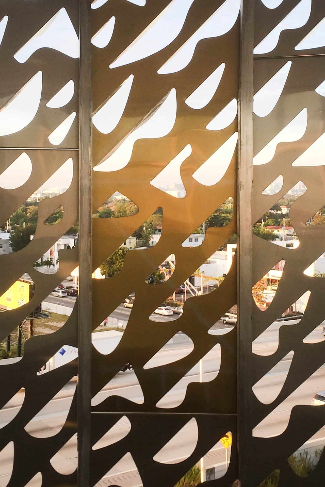 Photo of Leong Leong facade for the Miami City View Garage