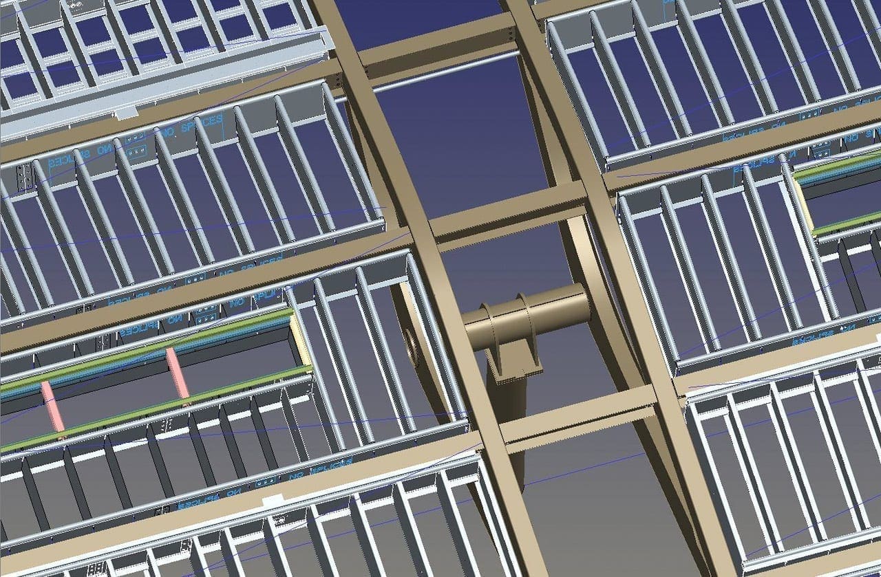 Zahner field operators install the ZEPPS® Assemblies on the adjacent bus canopy.