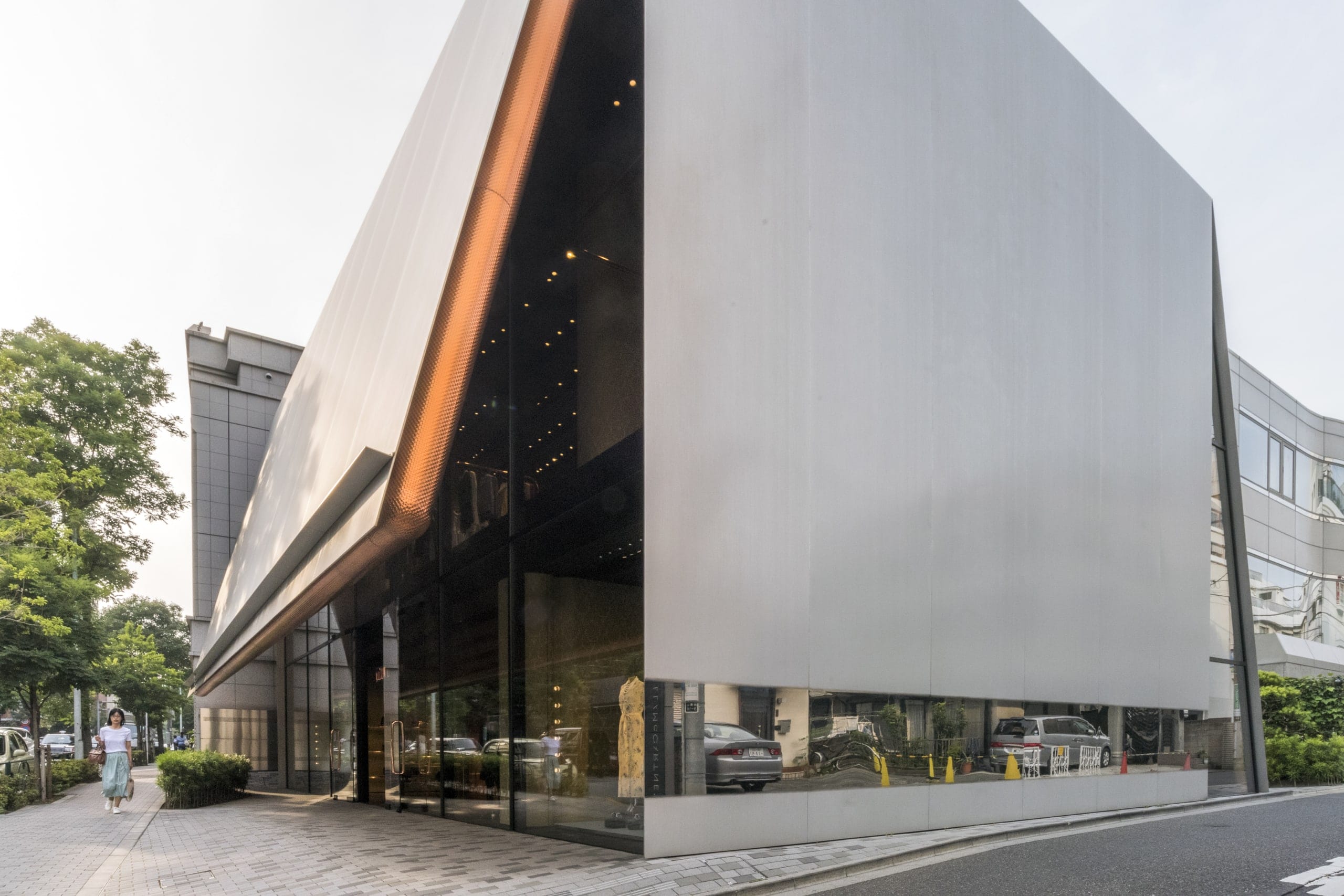 Miu Miu Aoyama in Tokyo, Japan. Designed by Herzog & de Meuron.