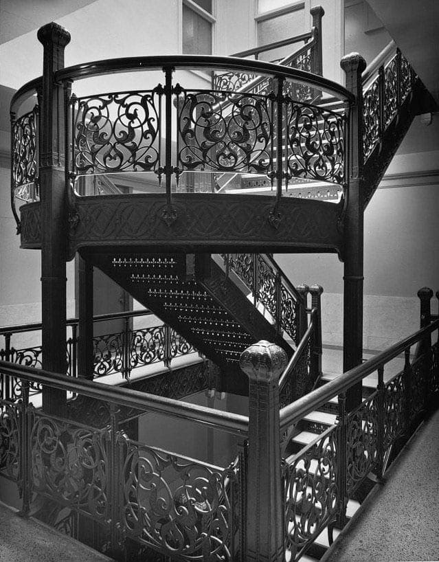 Cast aluminum perforations, Monadnock Building.