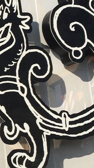 Nicolas Buffe milled black & white HOPE aluminum.