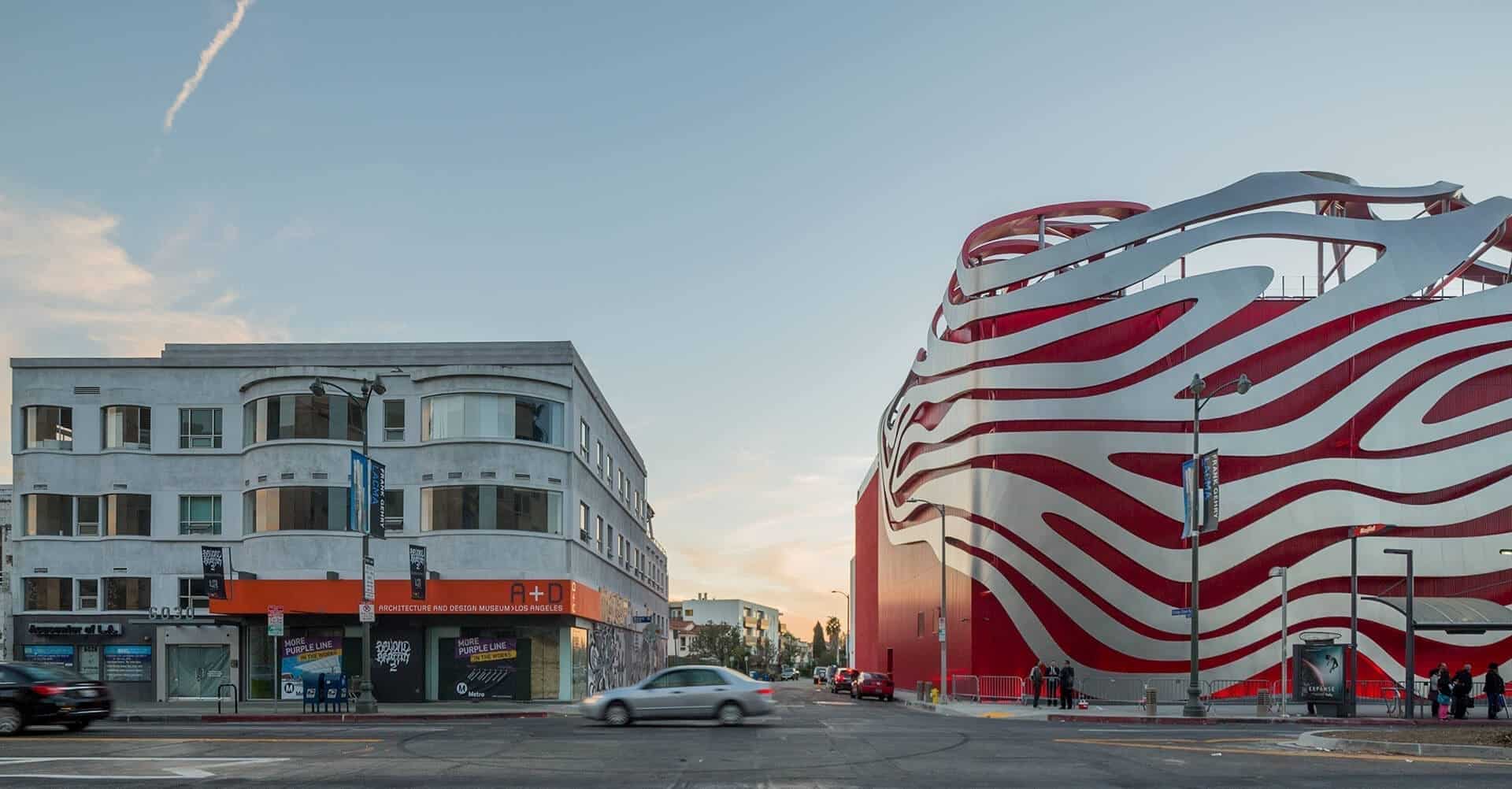Petersen Automotive Museum in Los Angeles, California.