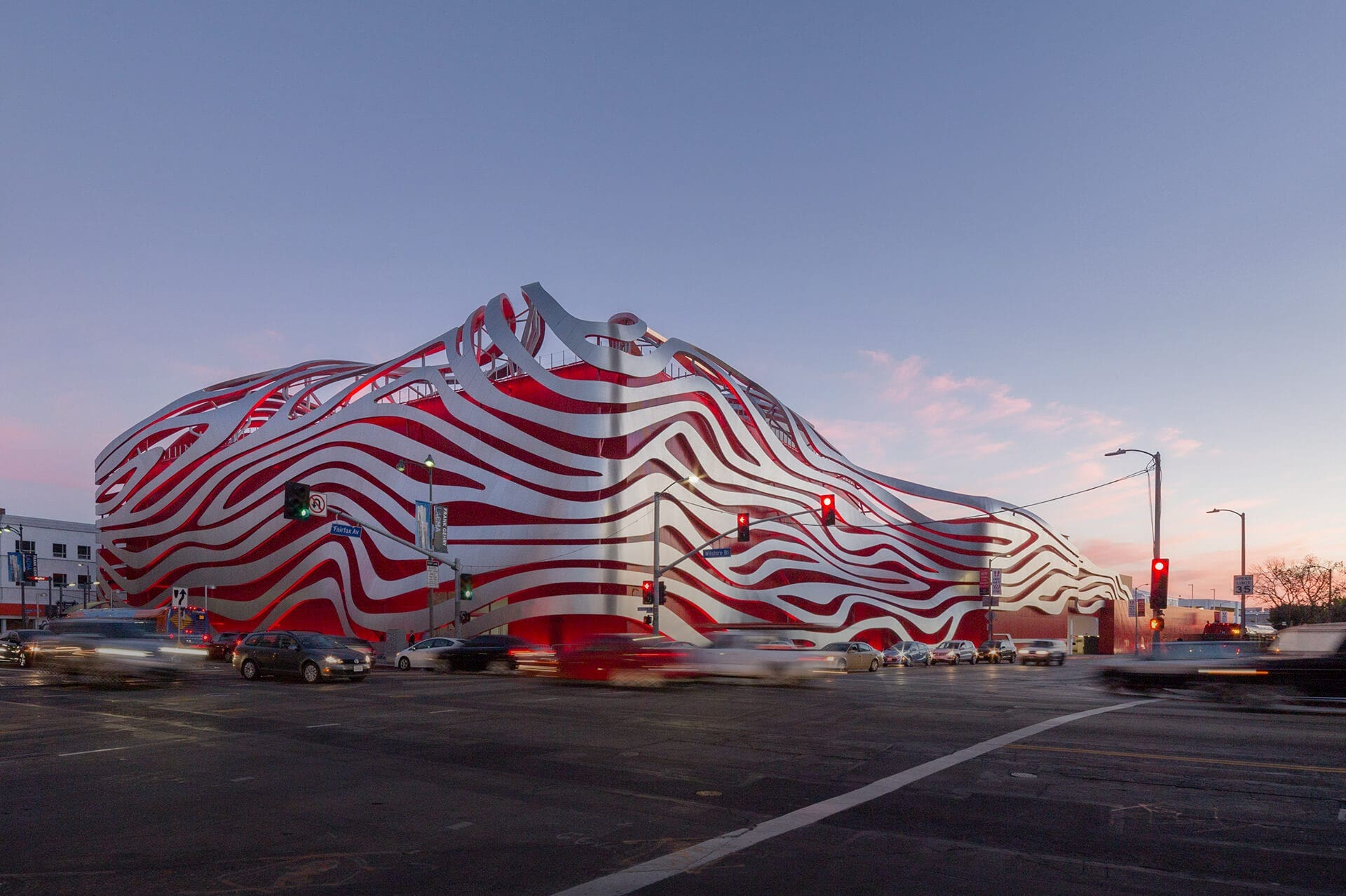 Petersen Automotive Museum in Los Angeles, California.