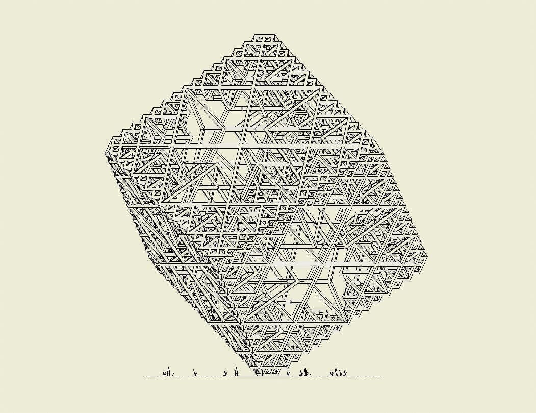 Precarious Cube – Daniel Suddarth.