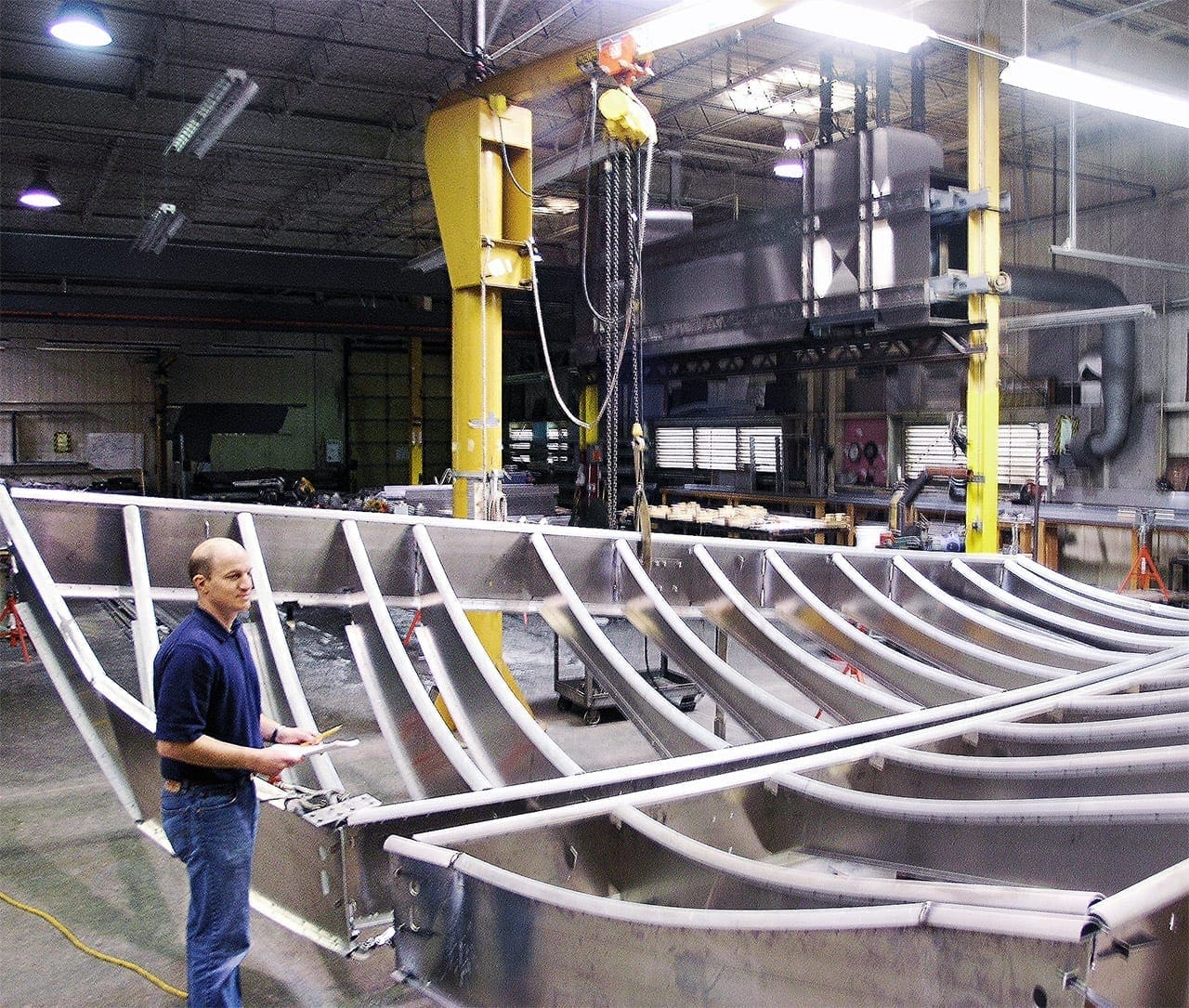 Randy Stratman with the ZEPPS Assemblies for Neiman Marcus in Natick, Massachusetts.