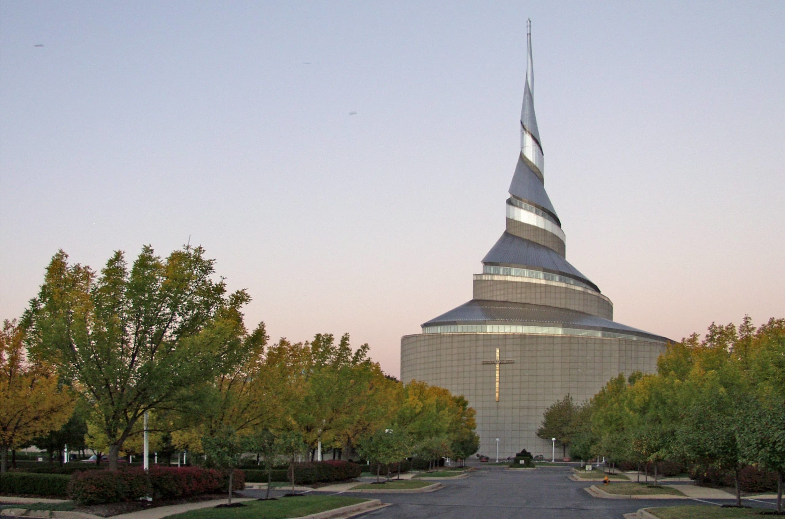 Independence Temple designed by Gyo Obata of HOK.