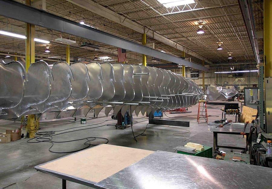 ZEPPS structure for Suzanne Roberts Theatre prior to cladding