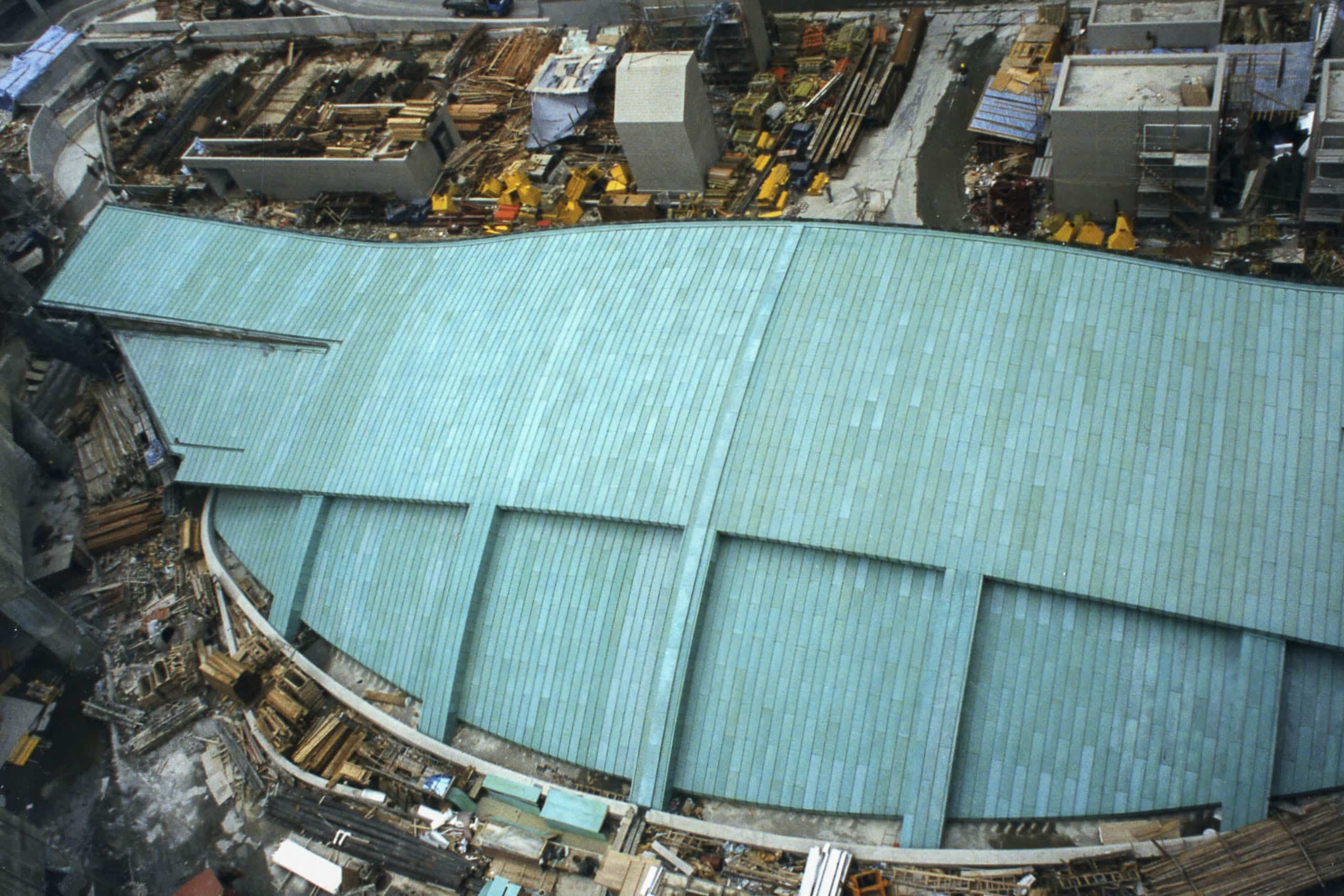 Tsing Yi Terminal Roof in Hong Kong.