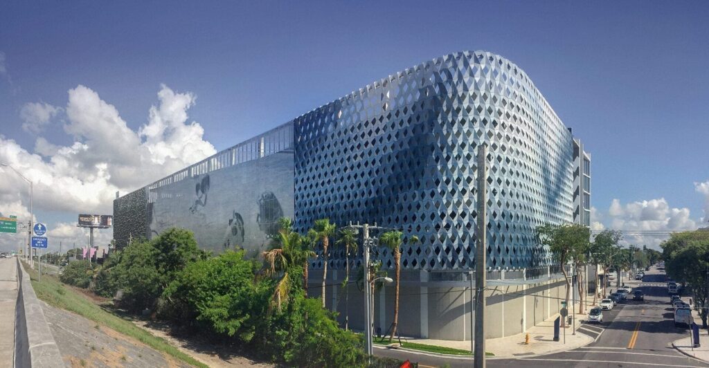 City View Garage in Miami’s Design District Features 3 Iconic Facades by Zahner