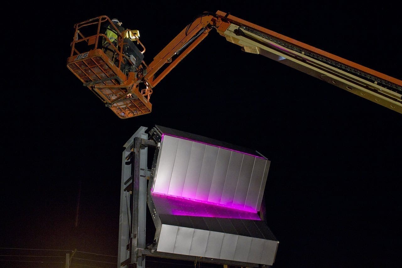 Liverpool Mockup on the Zahner Mockup Tower.