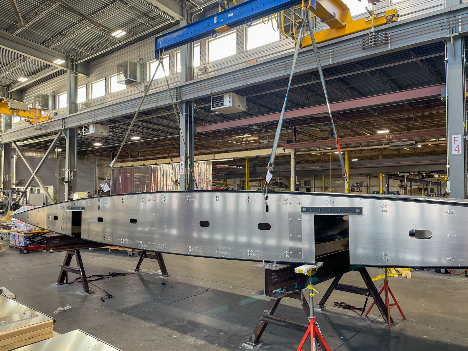 A small on-site mockup helped the team evaluate critical details and confirm the desired appearance while keeping production moving.
