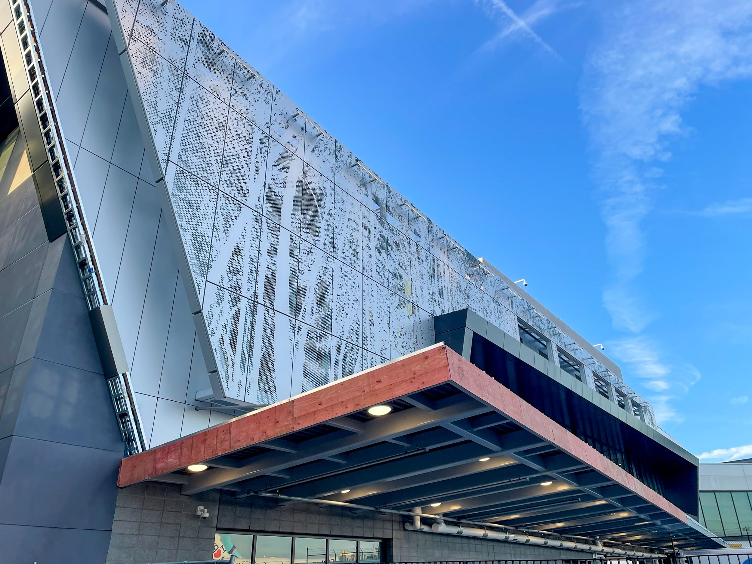 ImageWall facade at Bradley International Airport.