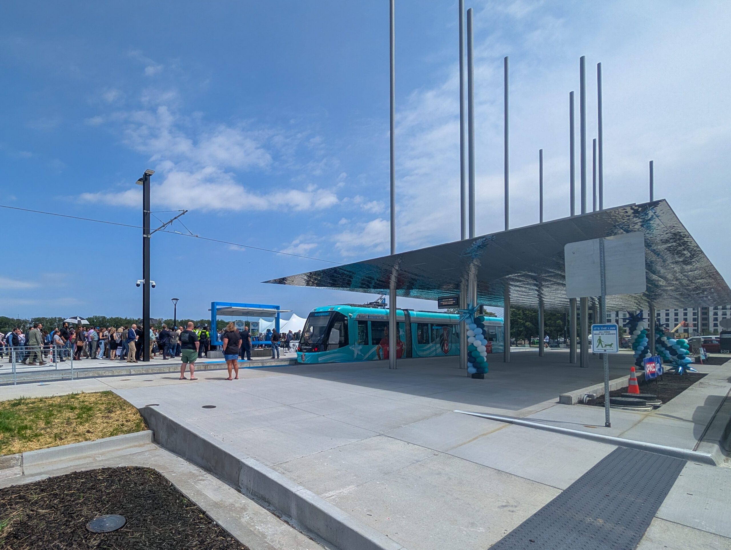 KC Streetcar CPKC Pavilion.