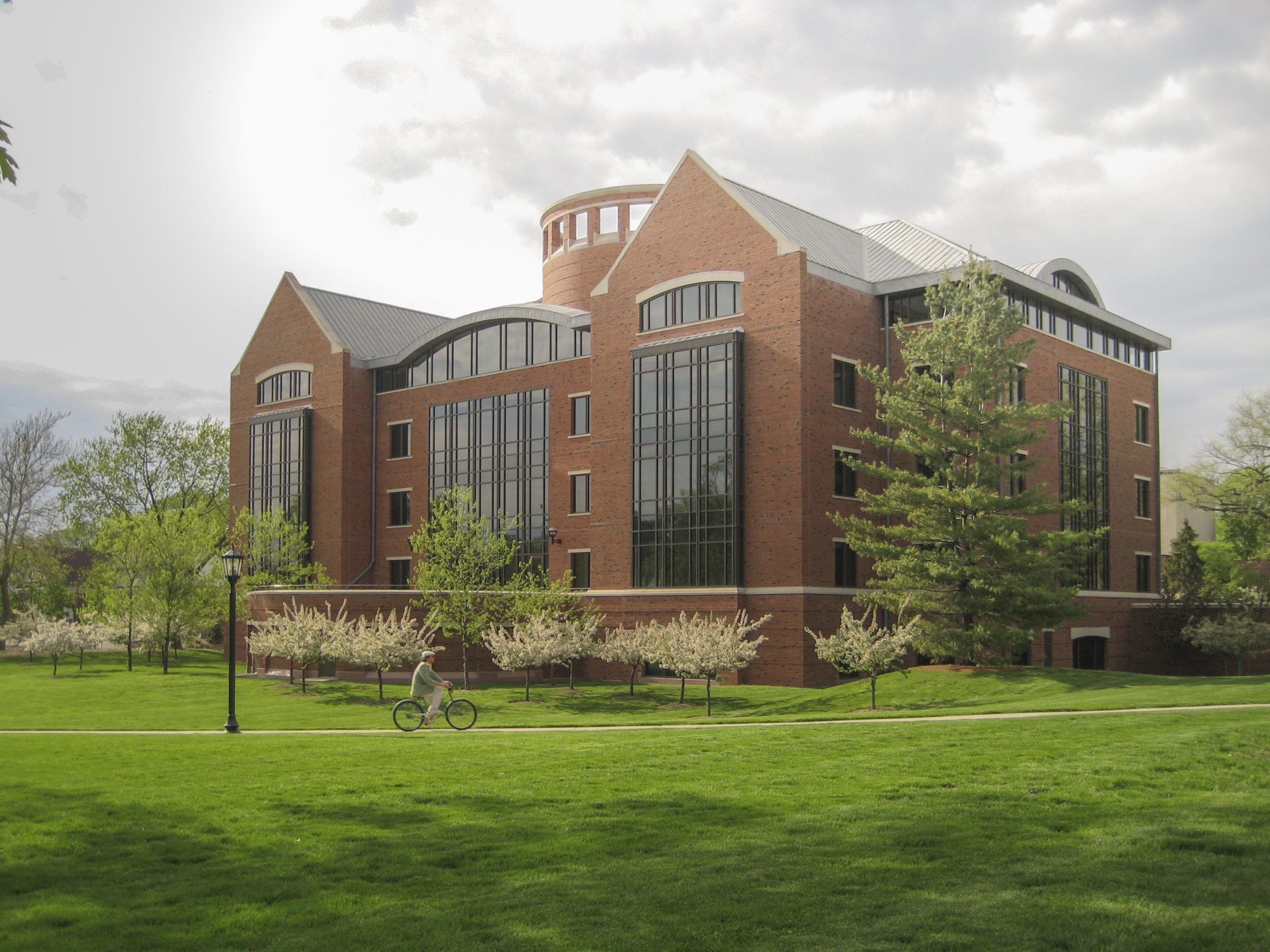 The Ames Library at Illinois Wesleyan University