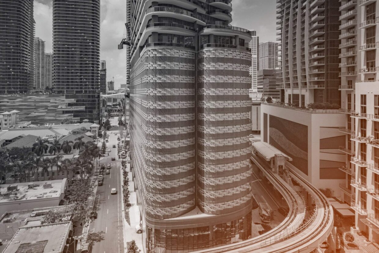 Brickell Flatiron Parking Garage