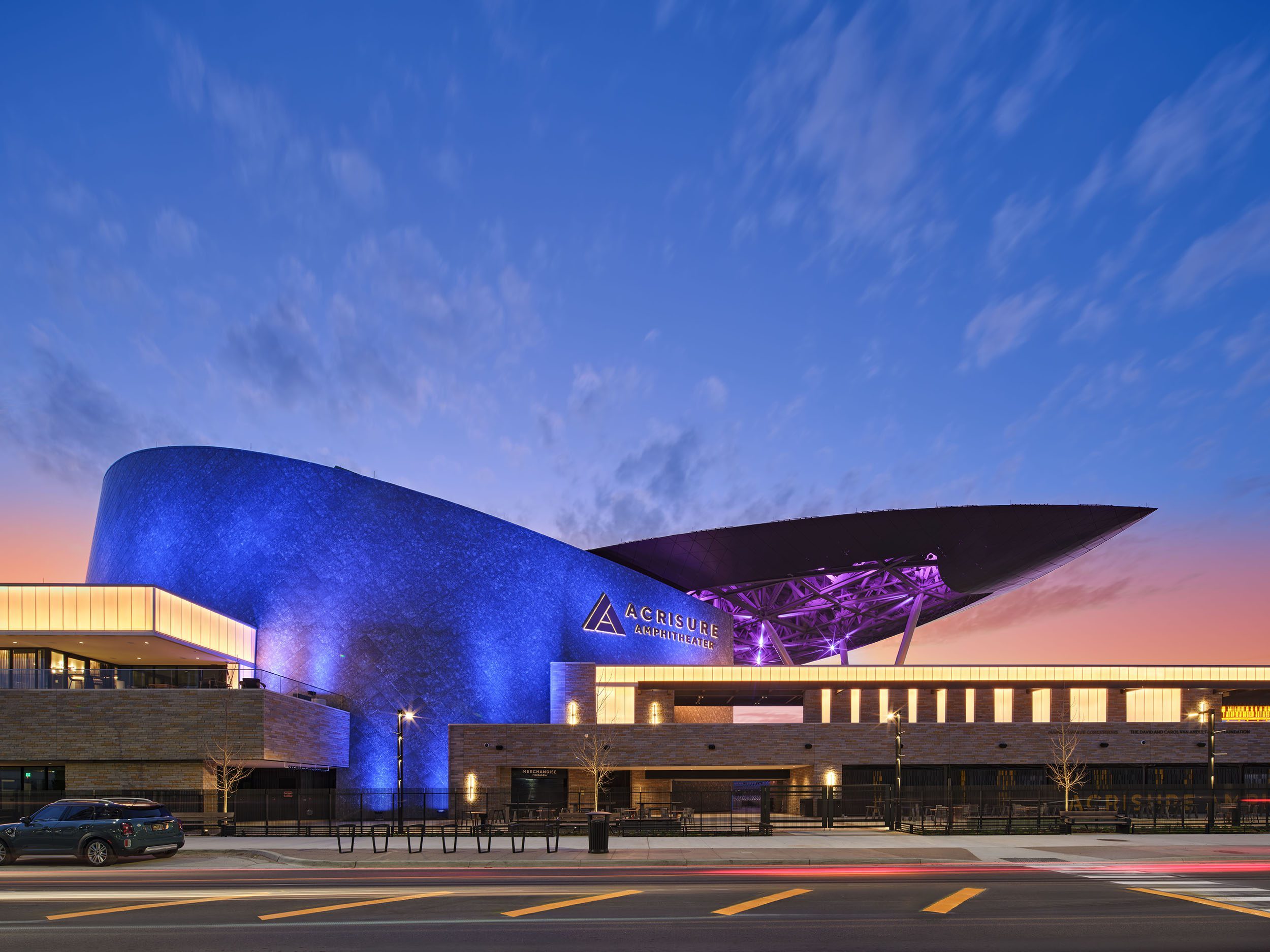 Acrisure Amphitheater in Grand Rapids, Michigan.
