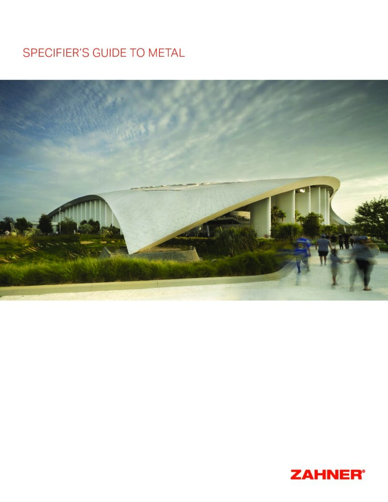Specifier’s Guide to Metal
